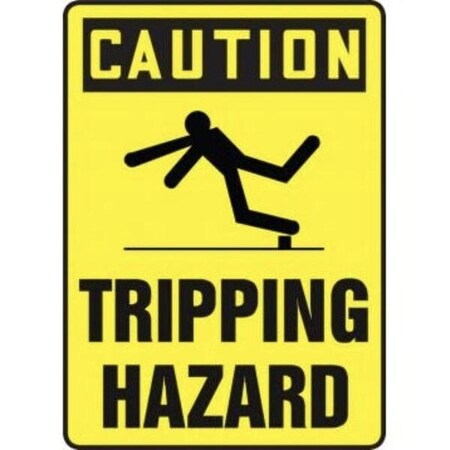 Accuform OSHA CAUTION Safety Sign TRIPPING MSTF667XT MSTF667XT